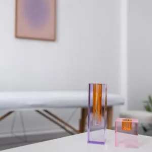 Detailaufnahme der Praxiseinrichtung der Naturheilpraxis Amber Schimpf